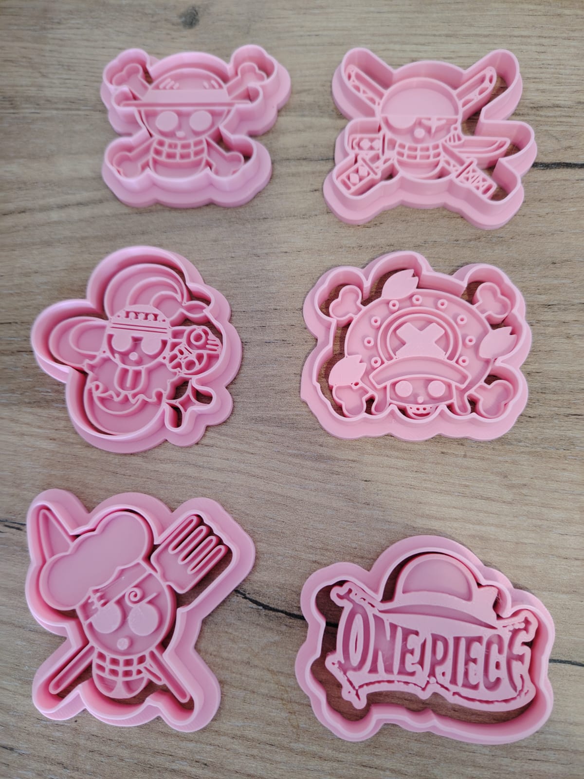 MOLDES CORTADORES ONE PIECE (12 PIEZAS)