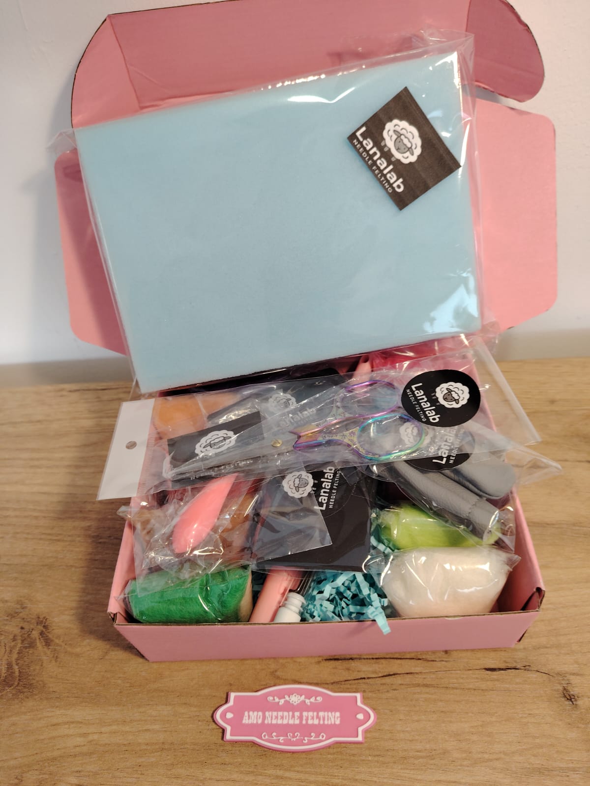 KIT INICIO NEEDLE FELTING