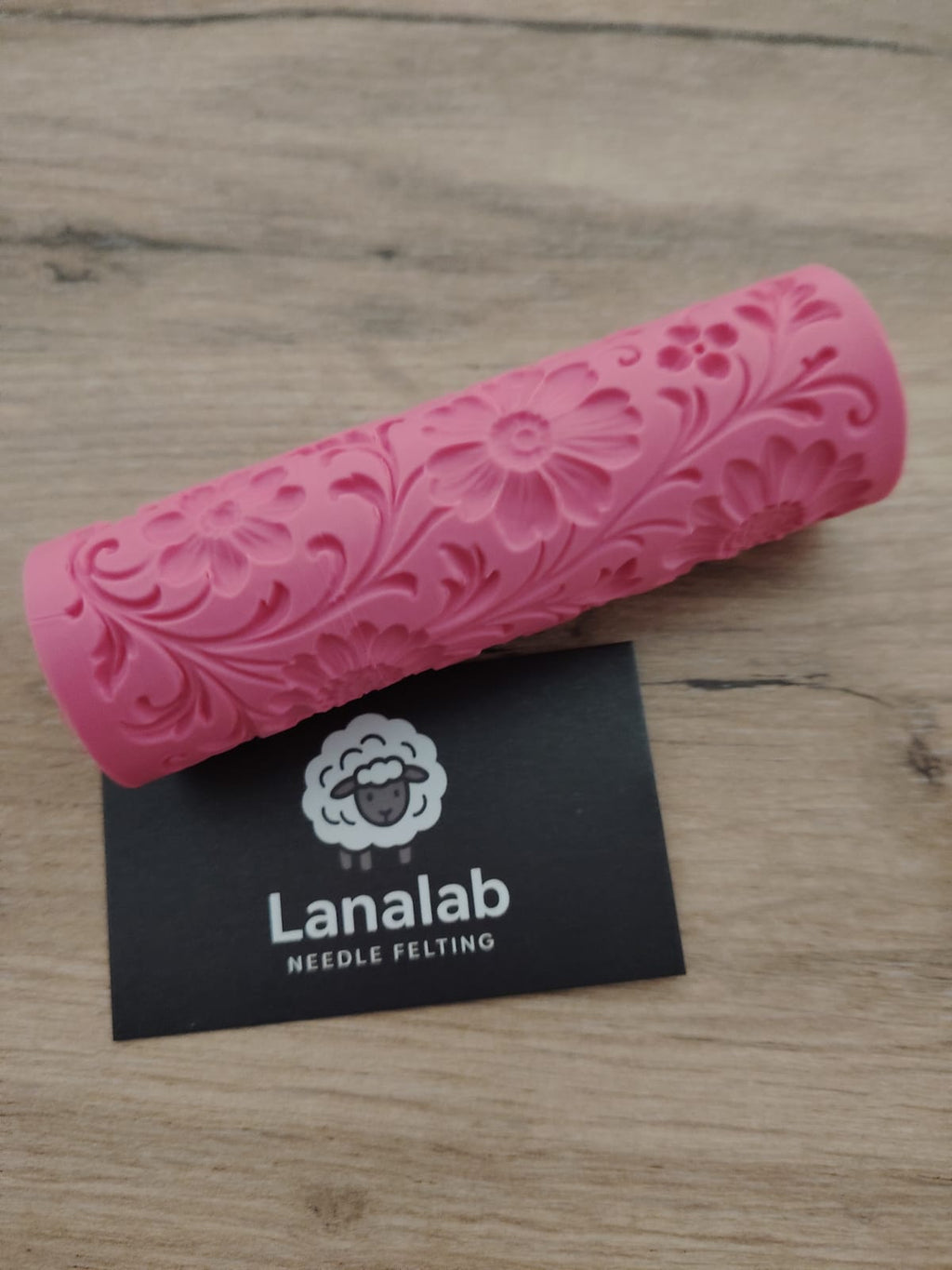 RODILLO TEXTURA FLORAL NUM. 27 ROSA