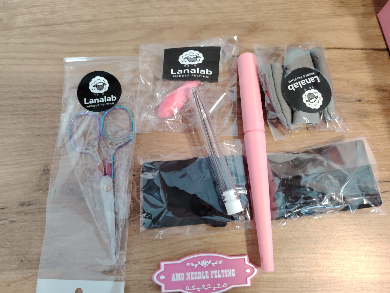 KIT INICIO NEEDLE FELTING