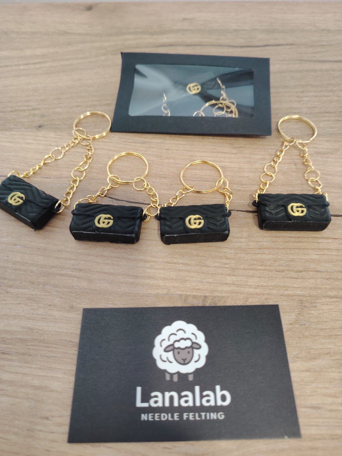 LLAVERO BOLSO DE LUJO MINIATURA