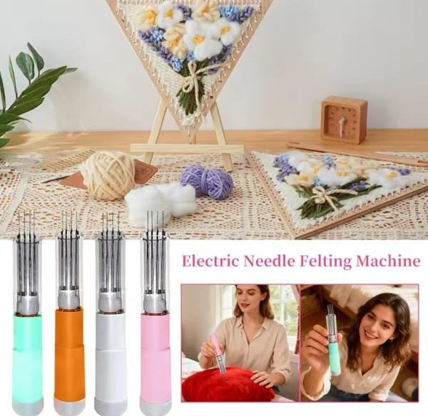HERRAMIENTA ELECTRICA PARA AGUJAS VERDE