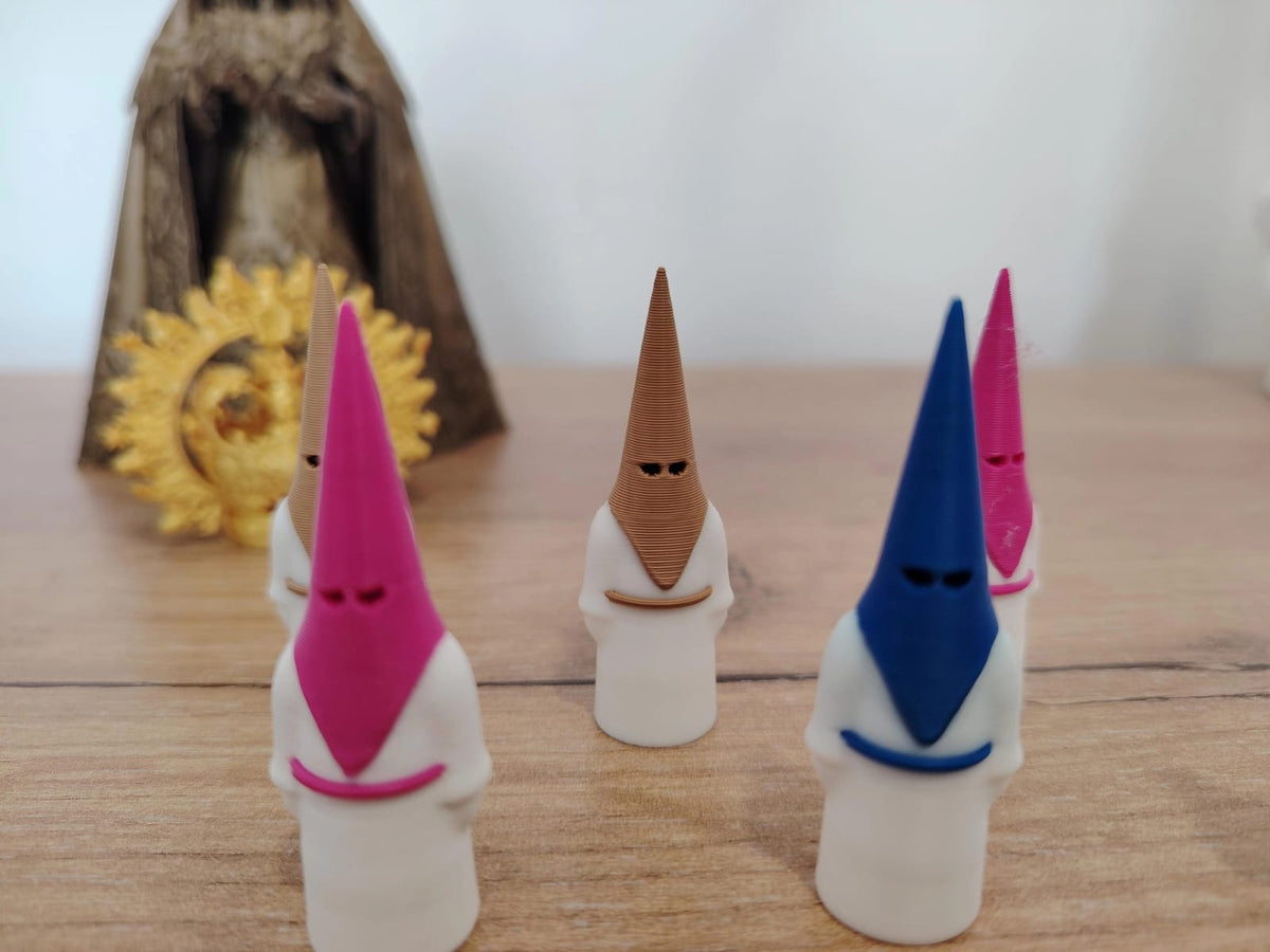 25 MINI PENITENTES MEDIDAS 5 X2 CM