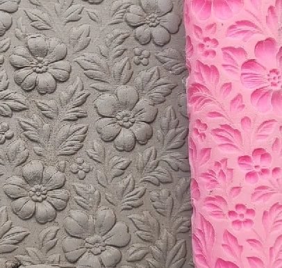 RODILLO TEXTURA FLORAL NUM. 27 ROSA