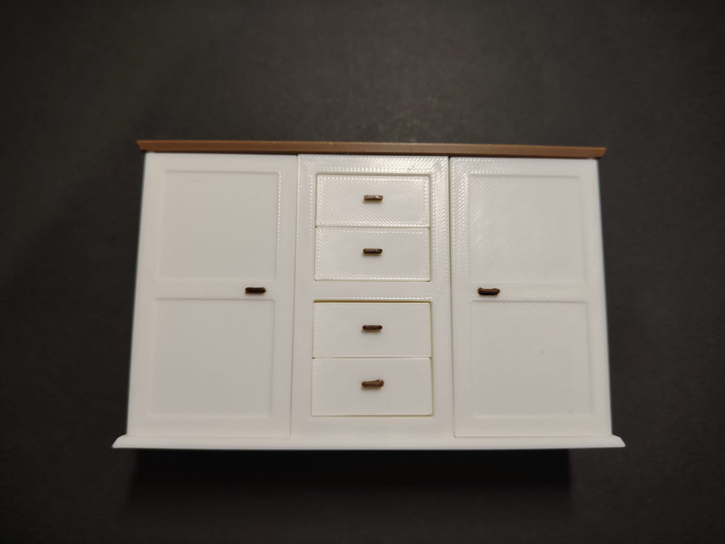 MUEBLE BUFFET CASA DE MUÑECAS MOD. CAMPO