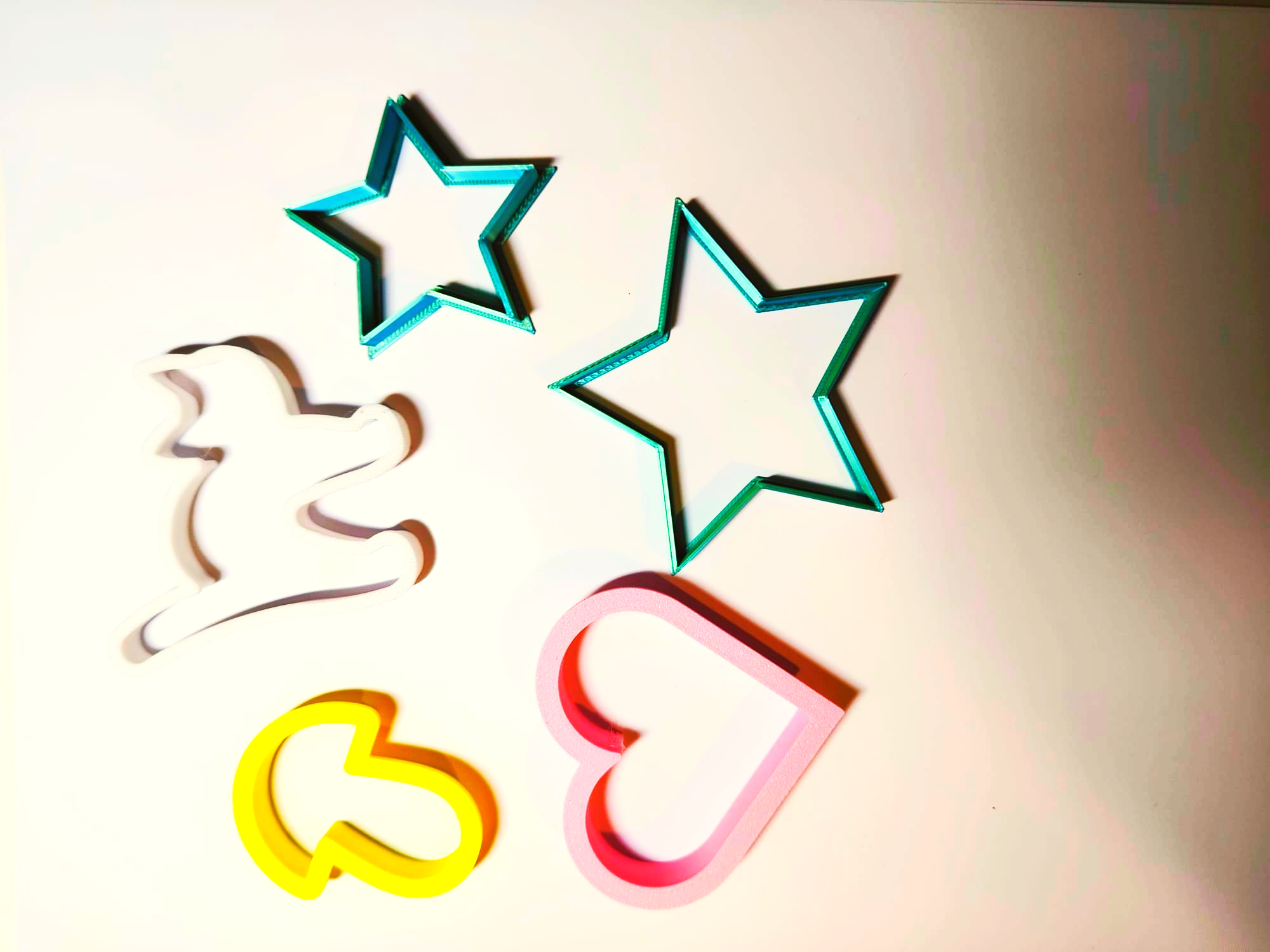 MOLDES JUEGO 5 PIEZAS FORMAS